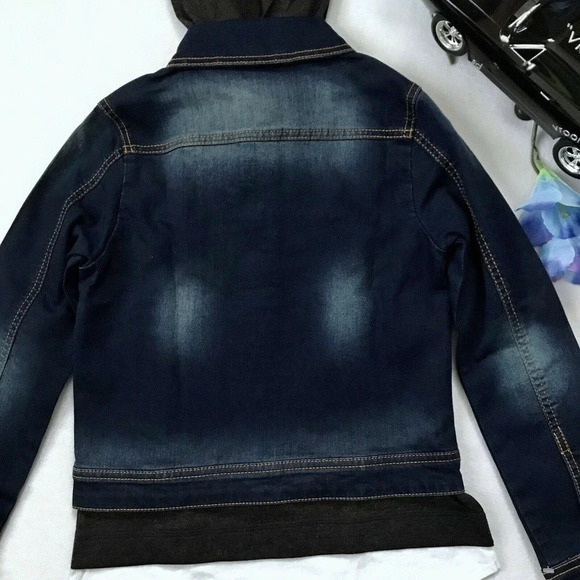 DKNY NWOT Jean Jacket and Top Bundle Girls M (8/10) - Picture 7 of 10
